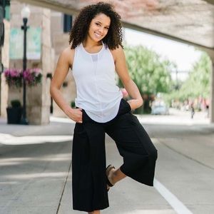 ZYIA NWT Black Work Flow Pants Size Large